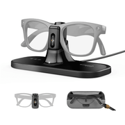 BOBOVR CG2 3-in-1 Charging Dock for Ray-Ban Meta and Oakley Meta Glasses - Vortex Virtual Reality