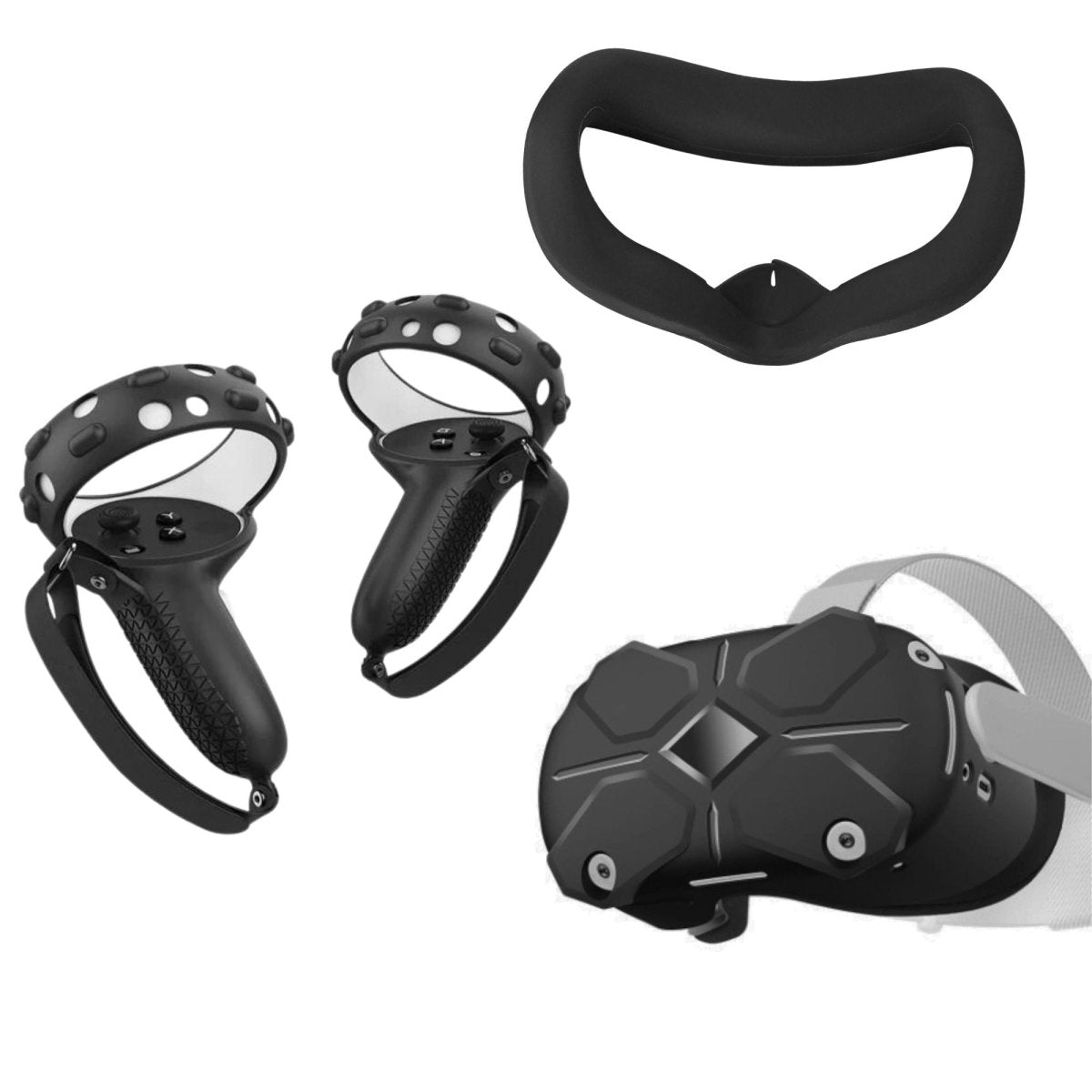 Silicone protector set 3in1 for Meta Quest