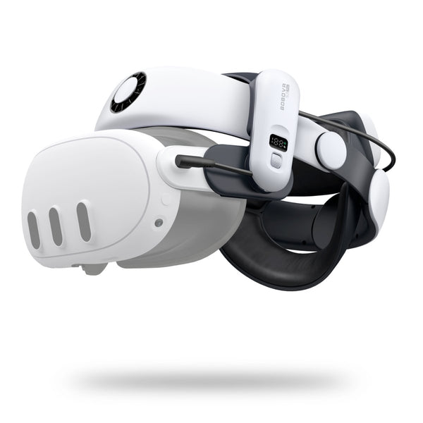 BOBOVR S3 Pro Head Strap with B100 Battery and Fan | for Meta Quest 3