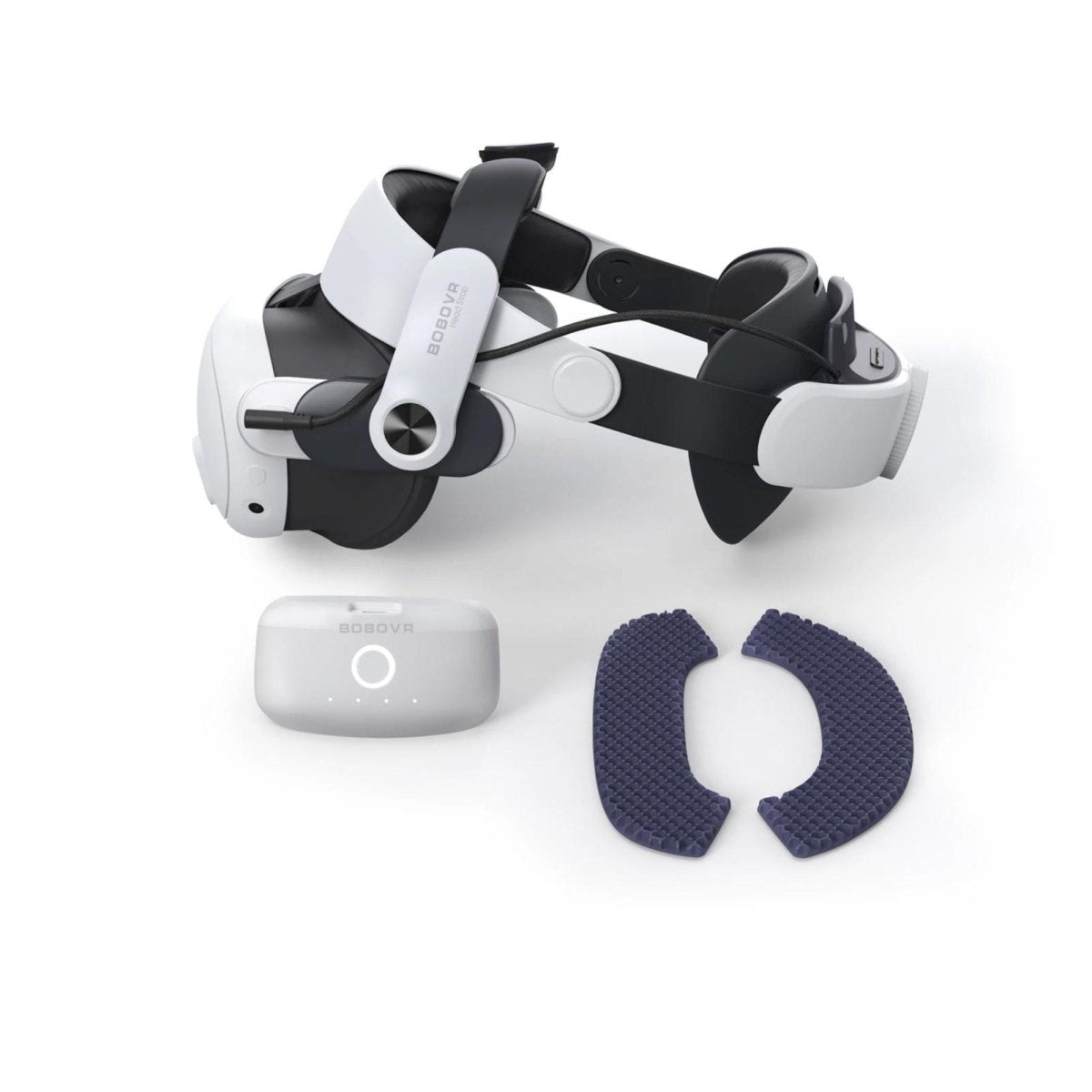 BOBOVR M3 Pro Magnetic Battery Head Strap | for Meta Quest 3 / 3S